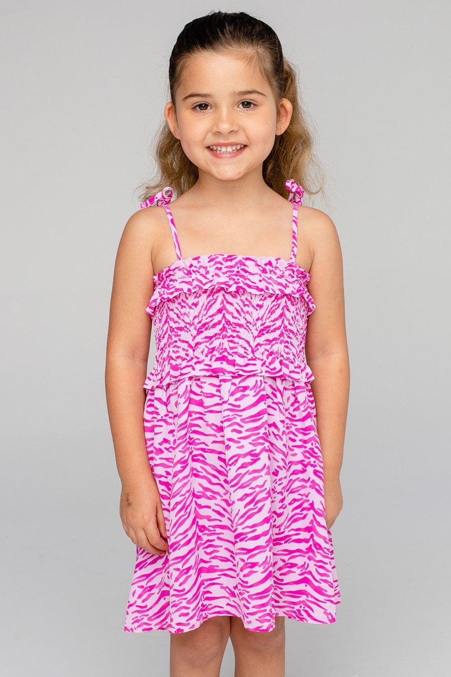 Family BuddyLove Clothing Label | Buddylove Vivienne Girl'S Dress - Pop Rock