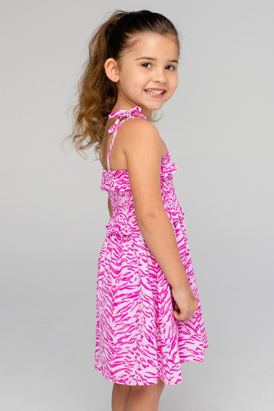 Family BuddyLove Clothing Label | Buddylove Vivienne Girl'S Dress - Pop Rock