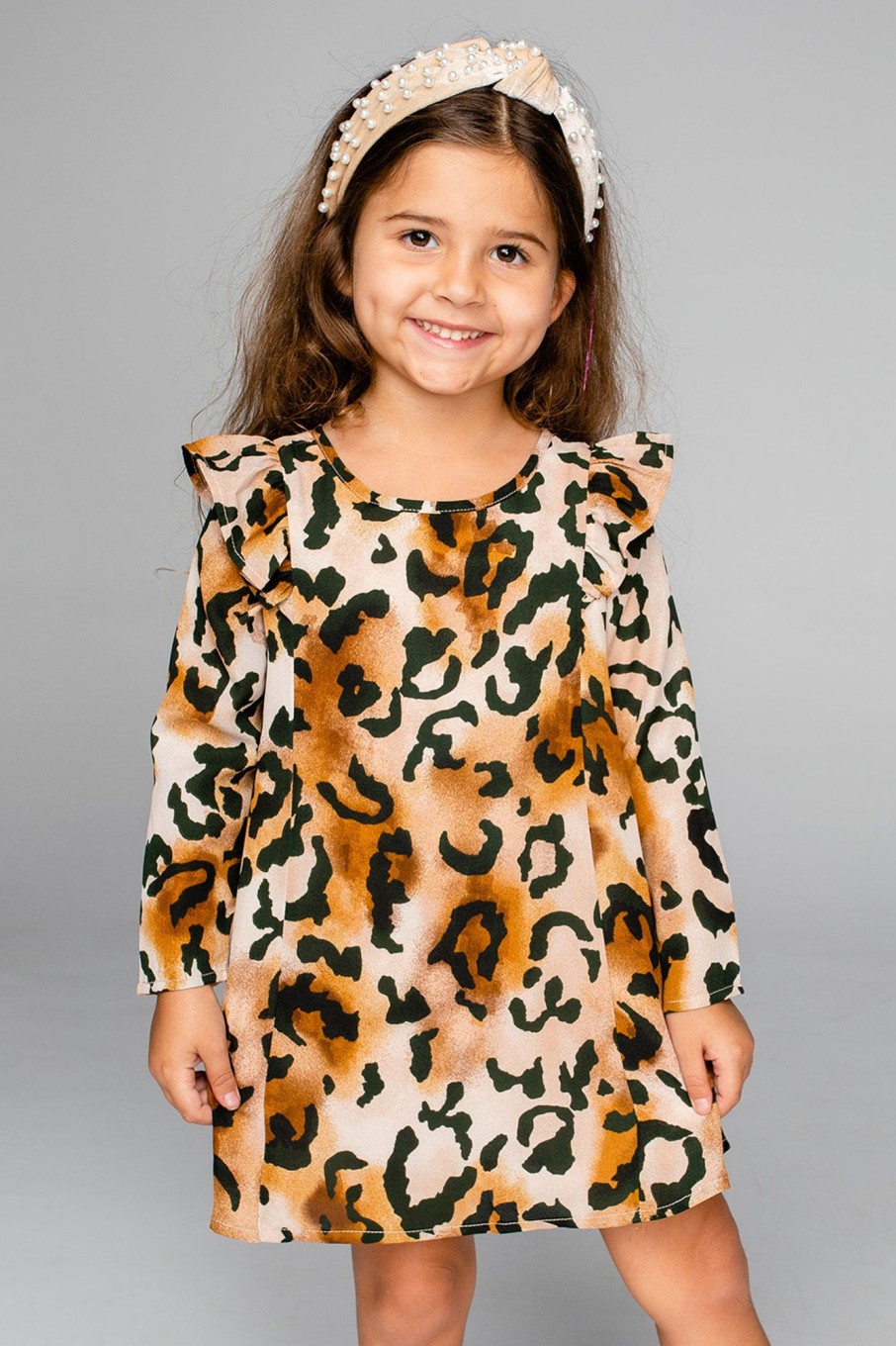 Family BuddyLove Clothing Label | Buddylove Logan Girl'S Dress - Lioness