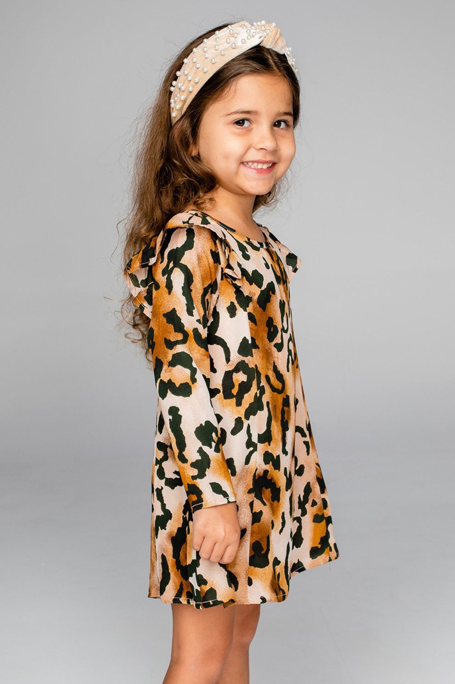 Family BuddyLove Clothing Label | Buddylove Logan Girl'S Dress - Lioness