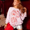 Tops BuddyLove Clothing Label | Buddylove Vickie Graphic Sweatshirt - Prowlin For Love