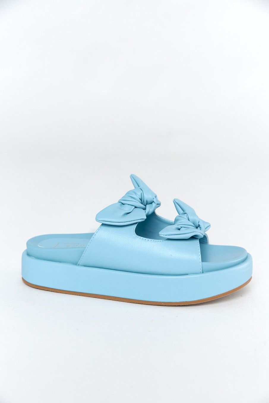 Accessories ShuShop | Kiki Bow Sandal - Light Blue