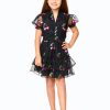 Family BuddyLove Clothing Label | Buddylove Mini Clementine Girls Dress - Wild Cherries