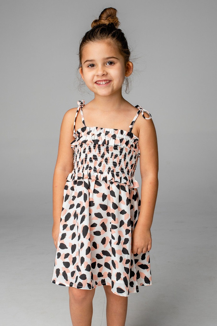 Family BuddyLove Clothing Label | Buddylove Vivienne Girl'S Mini Dress - Flamingo