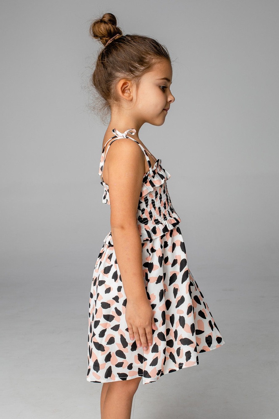 Family BuddyLove Clothing Label | Buddylove Vivienne Girl'S Mini Dress - Flamingo