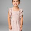 Family BuddyLove Clothing Label | Buddylove Shiloh Girl'S Flutter Sleeve Dress - Stardust