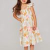 Family BuddyLove Clothing Label | Buddylove Nori Girl'S Dress - Creamsicle