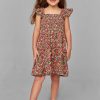 Family BuddyLove Clothing Label | Buddylove Nori Girl'S Dress - Rosebud