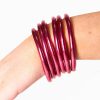 Accessories BuDha Girl | Budha Girl All Weather Bangles - Pink