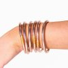 Accessories BuDha Girl | Budha Girl All Weather Medium Bangles - Champagne