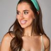 Accessories Sandy Pearls | Charlotte Headband - Kelly Green