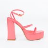 Accessories Billini | Vincija Platform Heel - Coral