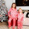 Family BuddyLove Clothing Label | Buddylove Mini Penelope Loungewear - Peppermint Stick