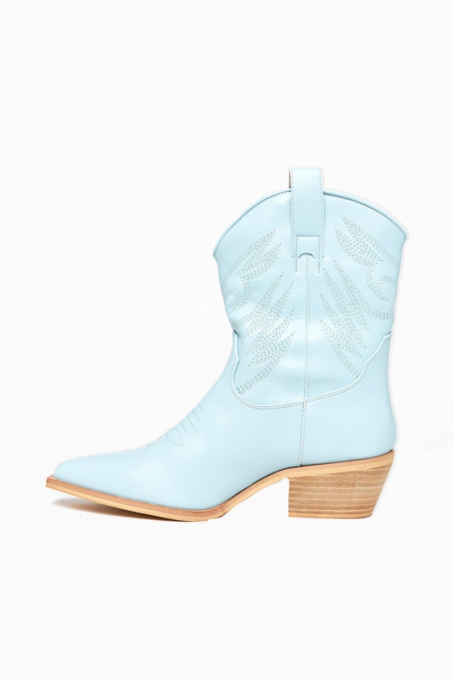 Accessories ShuShop | Zahara Western Boot - Light Blue