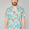 Family BuddyLove Clothing Label | Buddylove Robert Button Down Dress Shirt - Hibiscus