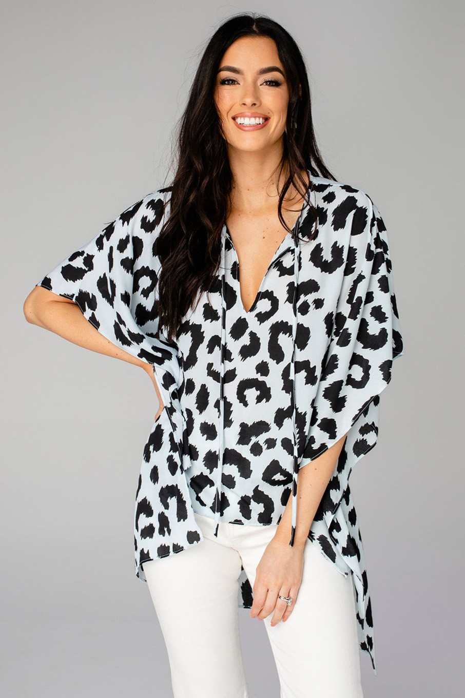 Tops BuddyLove Clothing Label | Buddylove Winnie High-Low Tunic - Alpine