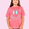 Family BuddyLove Clothing Label | Happy Face Youth Graphic Tee - Watermelon