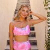 Swim BuddyLove Clothing Label | Buddylove Sarah Scoop Neck High Waisted Bikini - Grace Bay