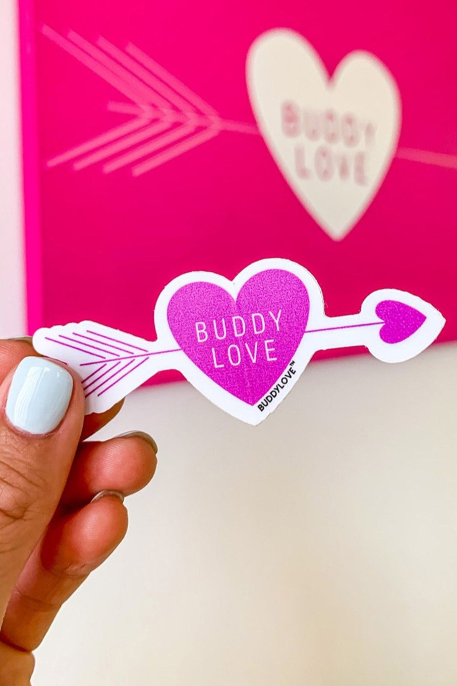 Accessories BuddyLove Clothing Label | Buddylove Arrow Heart Sticker