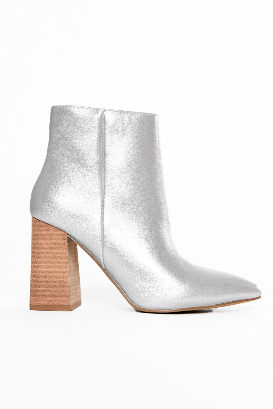 Accessories ShuShop | Veronica Booties- Silver