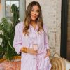 Blazers And Sets BuddyLove Clothing Label | Buddylove Ellen Outfit Set - Pink Stripe