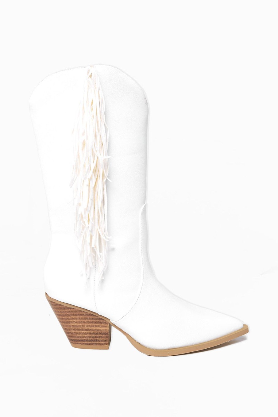 Accessories Billini | Andi Fringe Boot - White