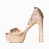 Accessories Chinese Laundry | Asher Platform Heels - Gold