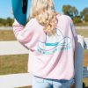 Tops BuddyLove Clothing Label | Buddylove Vickie Graphic Sweatshirt - All Hat No Cattle