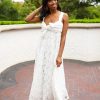 Dresses BuddyLove Clothing Label | Buddylove Kenny Smocked Back Maxi Dress - White