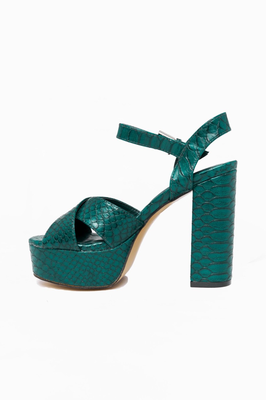 Accessories ShuShop | Eugenia Platform Heel - Green