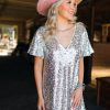 Dresses BuddyLove Clothing Label | Buddylove Taya Sequin Short Dress - Funfetti