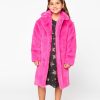 Family BuddyLove Clothing Label | Buddylove Mini Zoey Coat - Hot Pink