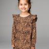 Family BuddyLove Clothing Label | Buddylove Logan Girl'S Dress - Tawny