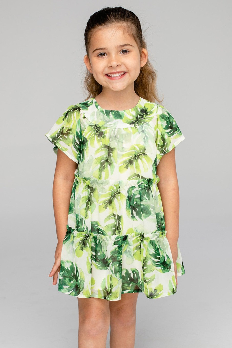 Family BuddyLove Clothing Label | Buddylove Kenzie Girl'S Dress - Maui