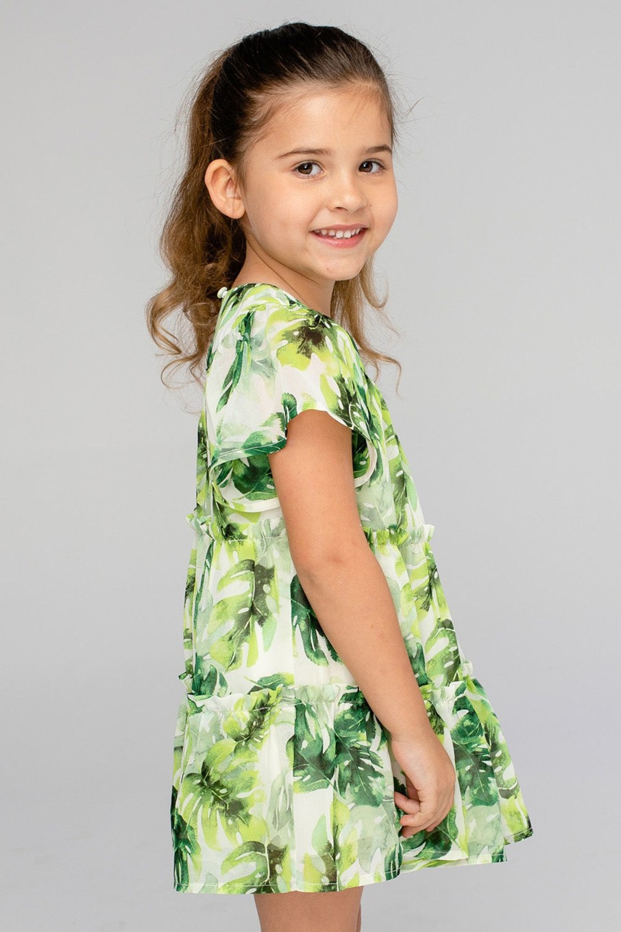 Family BuddyLove Clothing Label | Buddylove Kenzie Girl'S Dress - Maui