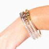 Accessories BuDha Girl | Budha Girl Three Queens All Weather Bangles - Clear Crystal