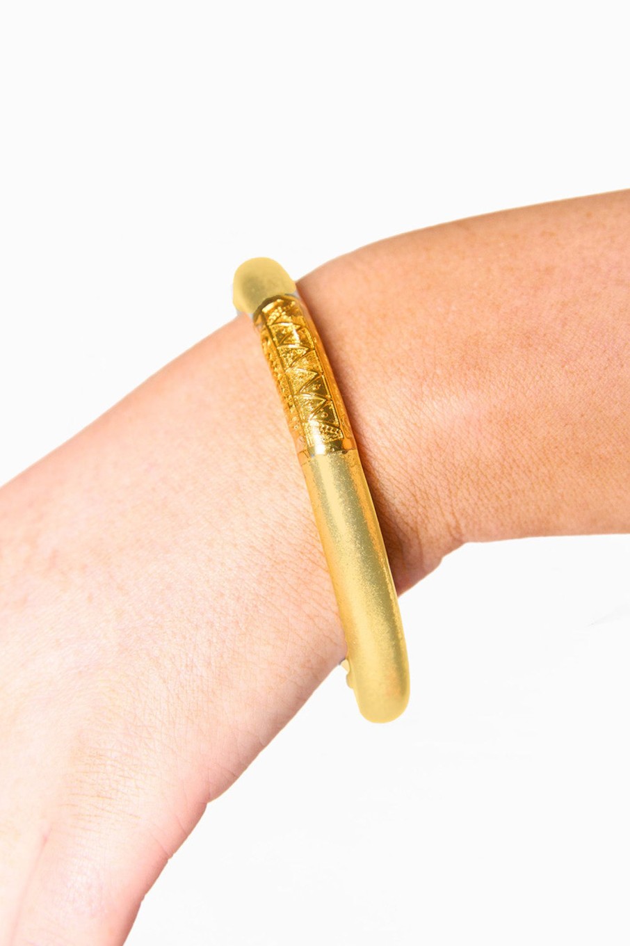 Accessories BuDha Girl | Budhagirl Tzubbie Bangle - Gold