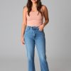 Bottoms Hidden | Tracey Classic Straight Jean - Medium Wash