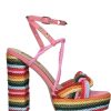 Accessories KB Shoes | Ophelia Platform Heel - Pink Multi