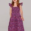 Family BuddyLove Clothing Label | Buddylove Nori Girl'S Dress - Thorn