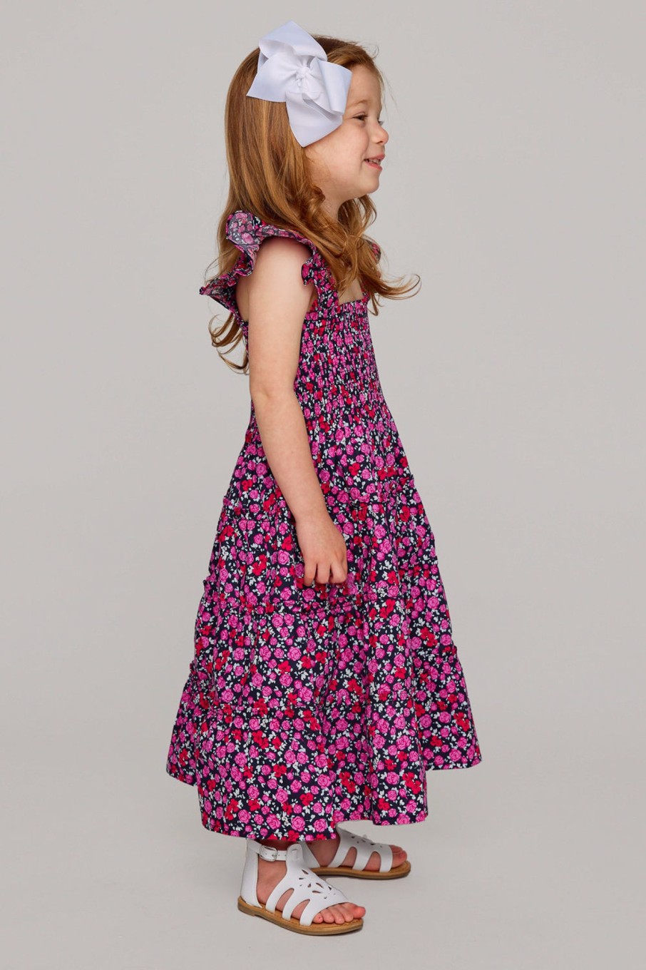 Family BuddyLove Clothing Label | Buddylove Nori Girl'S Dress - Thorn