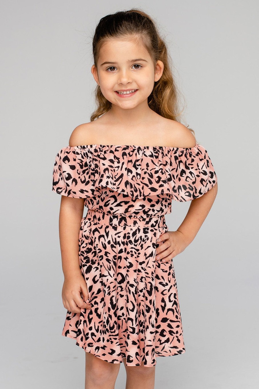 Family BuddyLove Clothing Label | Buddylove Ainsley Girl'S Top And Skirt Set - Kitty