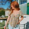 Tops BuddyLove Clothing Label | Buddylove Houston Puff Sleeve Top - Marigold