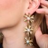 Accessories Ever Alice | Alli Statement Earrings - Pearl