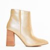 Accessories ShuShop | Veronica Booties- Light Gold