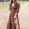 Dresses BuddyLove Clothing Label | Buddylove Mabel Maxi Dress - Tawny