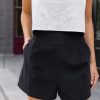 Bottoms BuddyLove Clothing Label | Buddylove Renzo High-Waisted Shorts - Obsidian