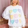 Tops BuddyLove Clothing Label | Buddylove Devon Graphic Sweatshirt - Sour