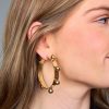 Accessories Ever Alice | Jamie Large Hoop Earrings - Gold