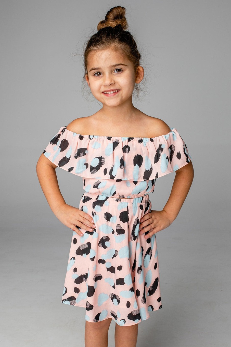 Family BuddyLove Clothing Label | Buddylove Ainsley Girl'S Top And Skirt - Malibu